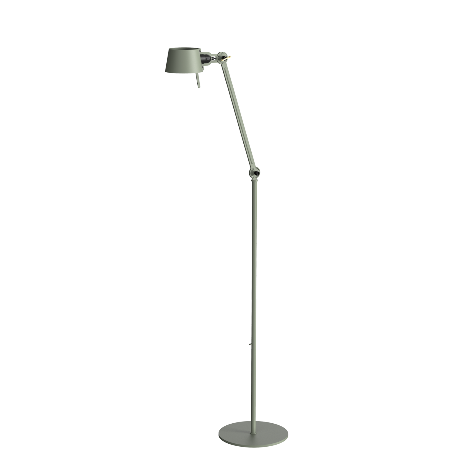 Tonone Bolt Floor Long 1 arm in de kleur flux green.