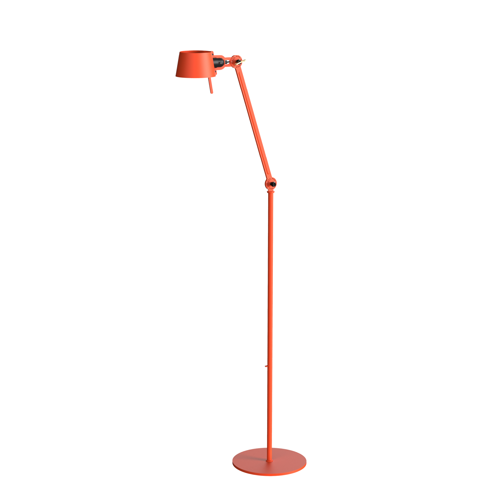 Tonone Bolt Floor Long 1 arm in de kleur striking orange.