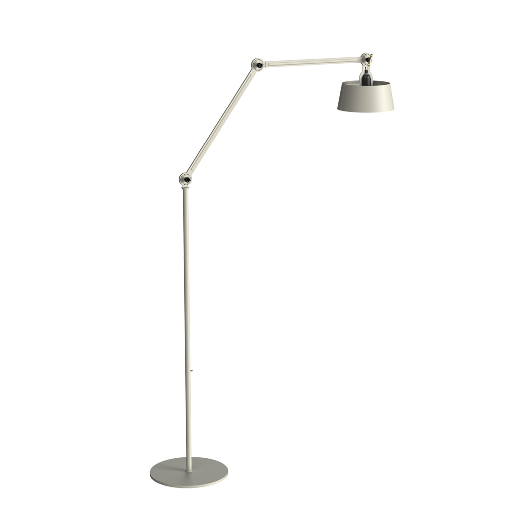 Tonone Bolt Floor Long 2 arm vloerlamp in de kleur ash grey.