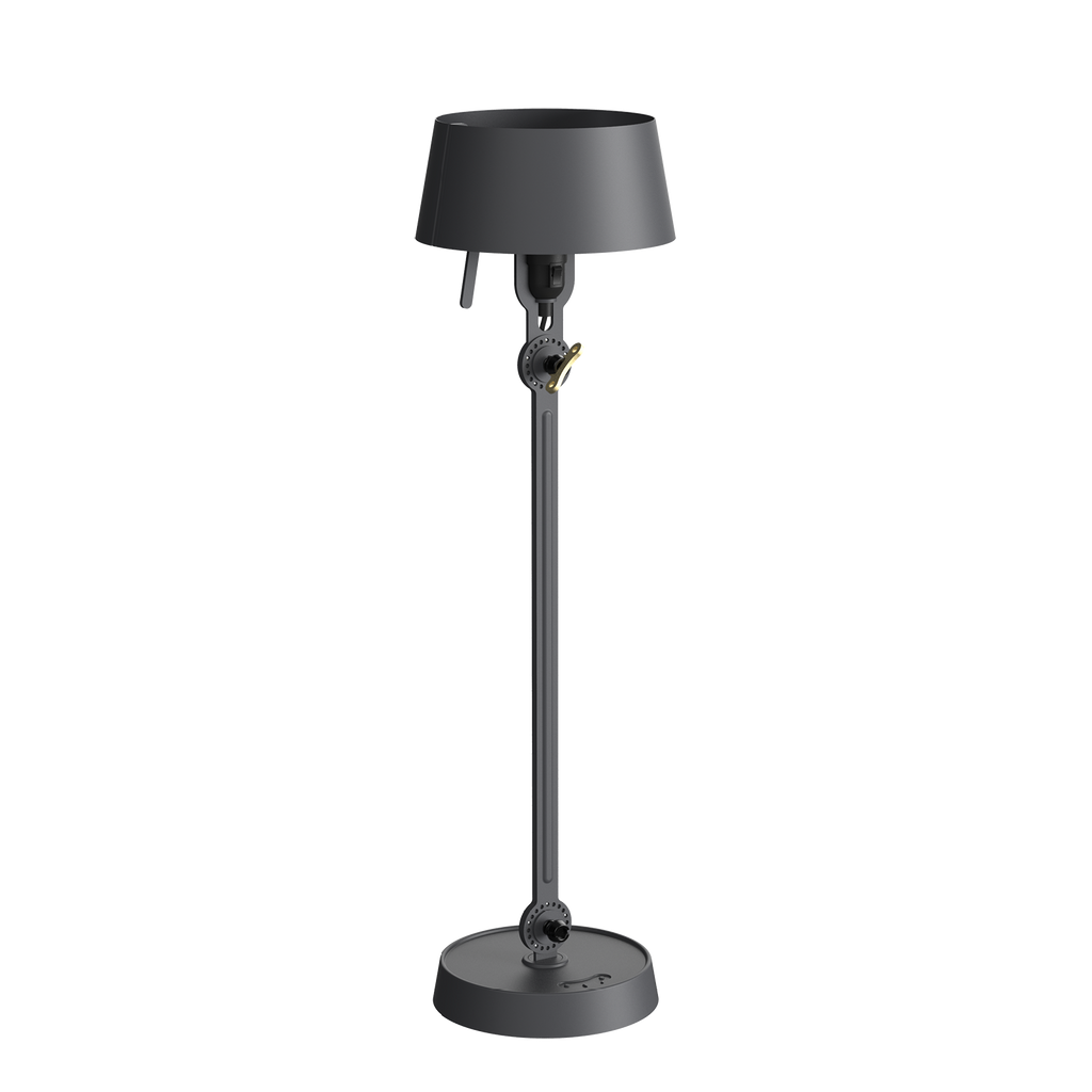Tonone Bolt Table Standard tafellamp in de kleur midnight grey.