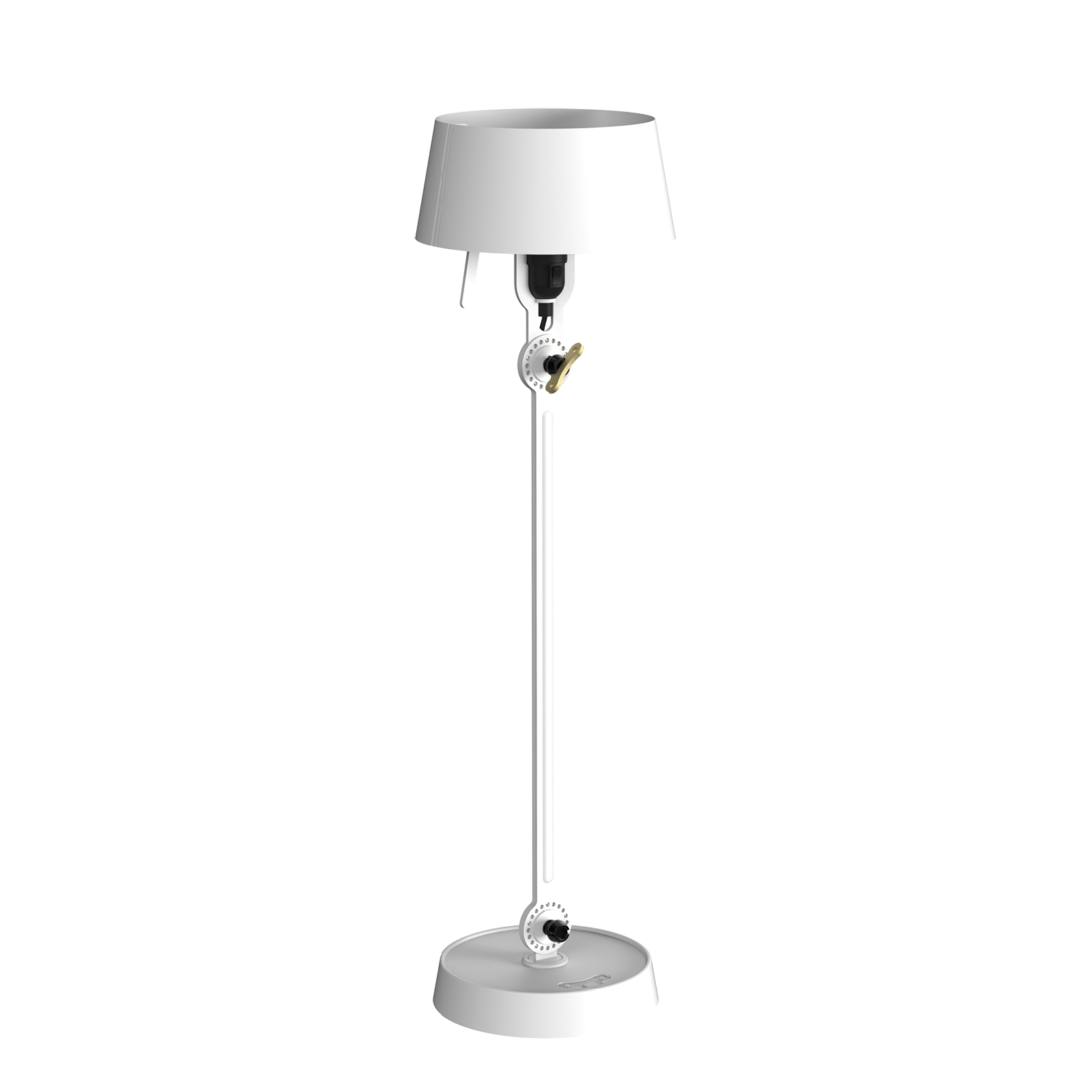 Tonone Bolt Table Standard tafellamp in de kleur pure white.
