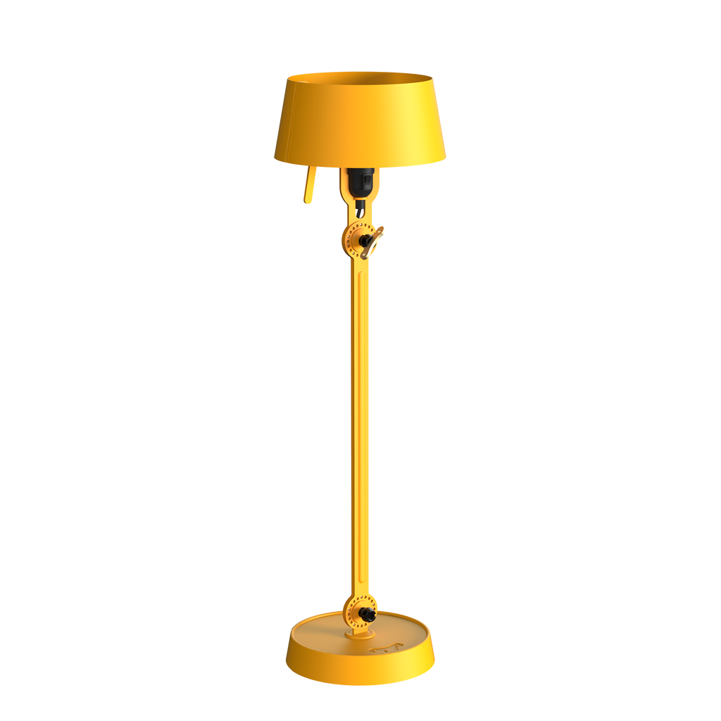 Tonone Bolt Table Standard tafellamp in de kleur sunny yellow.