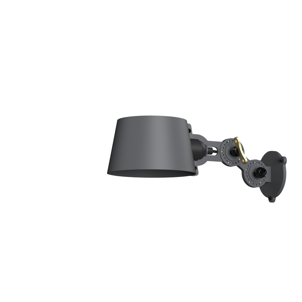 Tonone Bolt Wall Sidefit Mini wandlamp in de kleur midnight grey.