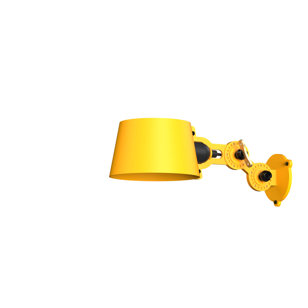 Tonone Bolt Wall Sidefit Mini wandlamp in de kleur sunny yellow.