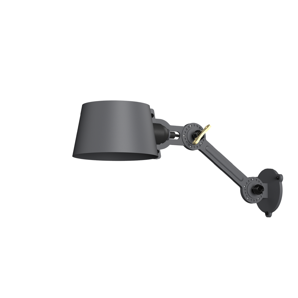 Tonone Bolt Wall Sidefit Small wandlamp in de kleur midnight grey.