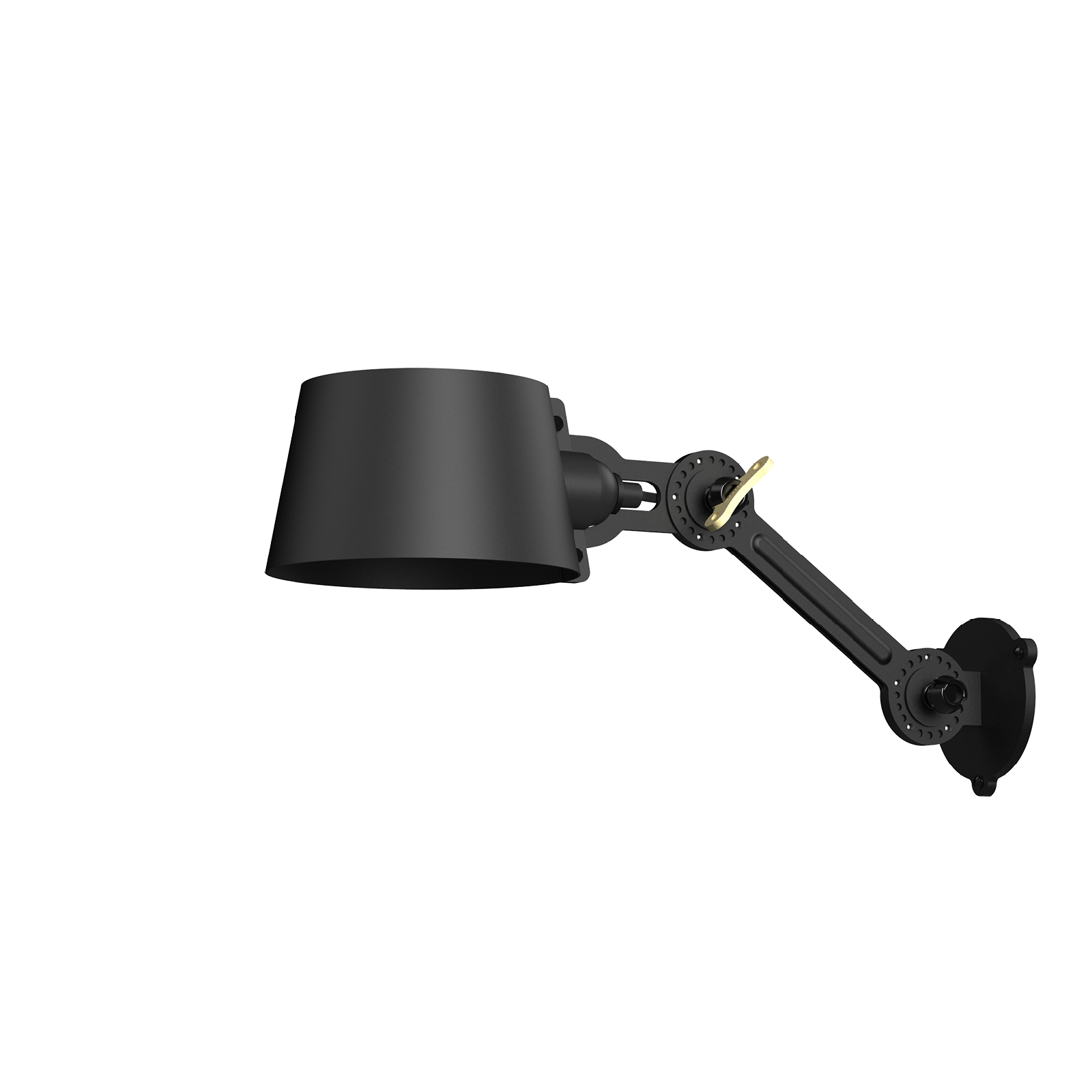 Tonone Bolt Wall Sidefit Small wandlamp in de kleur smokey black.