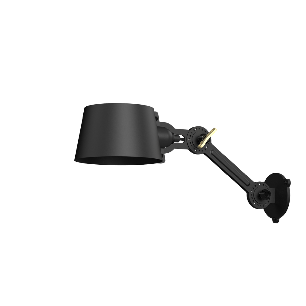 Tonone Bolt Wall Sidefit Small wandlamp in de kleur smokey black.