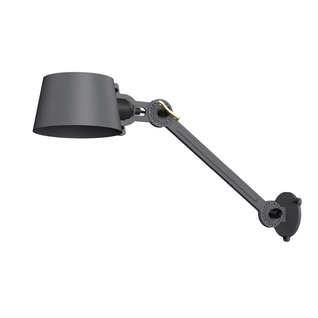 Tonone Bolt Wall Sidefit wandlamp in de kleur midnight grey.