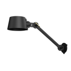 Tonone Bolt Wall Sidefit wandlamp in de kleur smokey black.