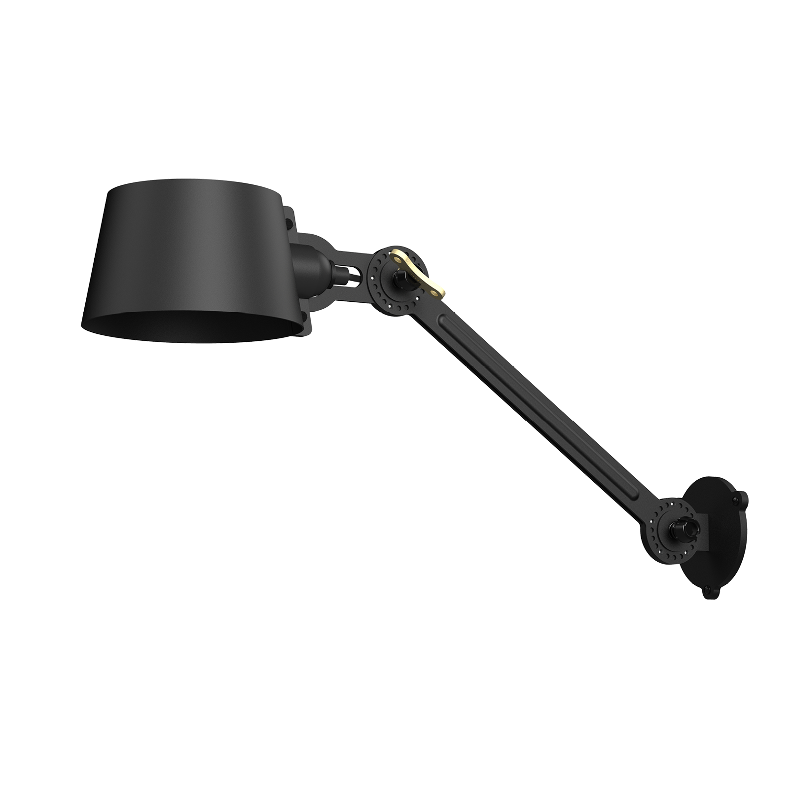 Tonone Bolt Wall Sidefit wandlamp in de kleur smokey black.