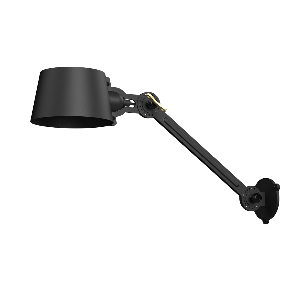 Tonone Bolt Wall Sidefit wandlamp in de kleur smokey black.