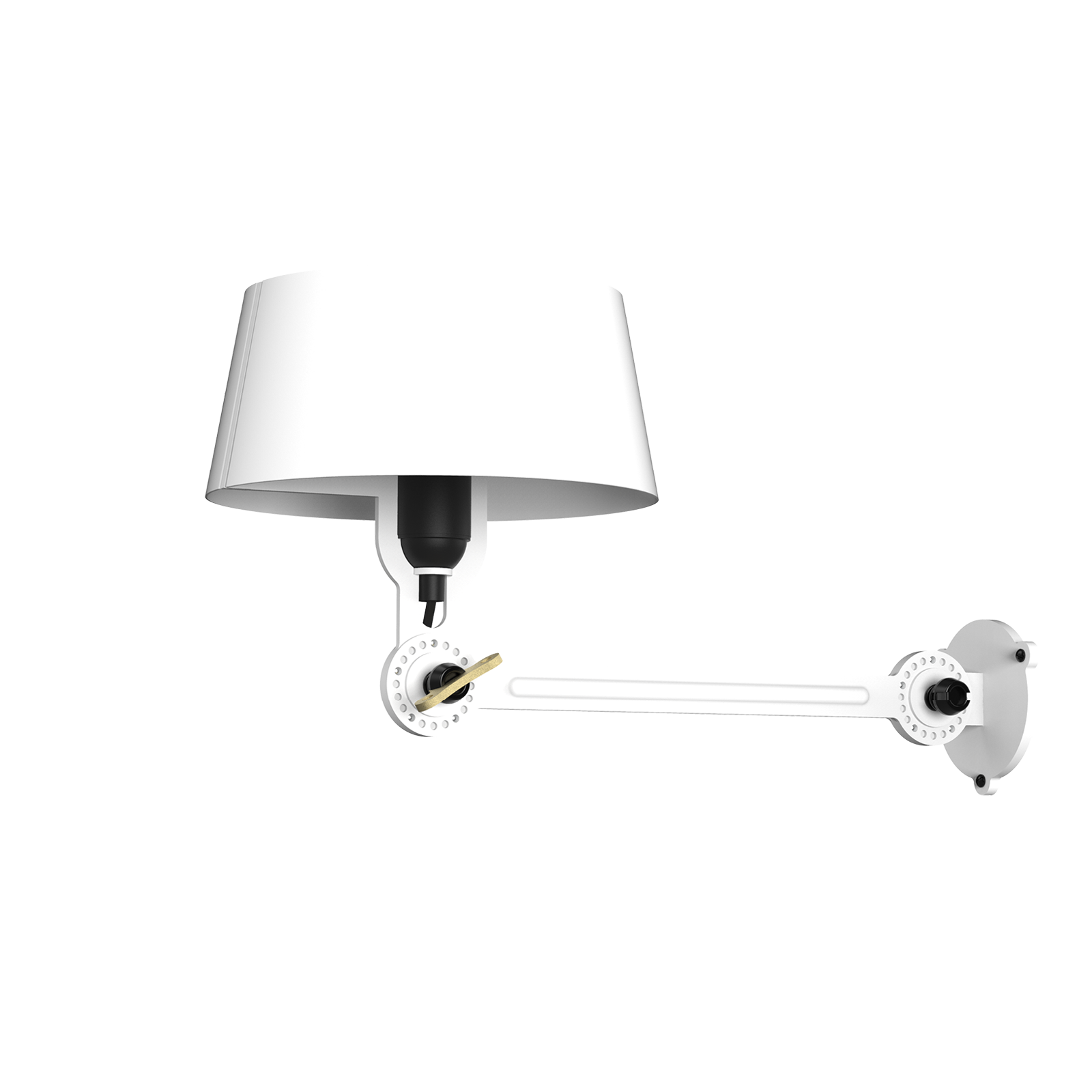 Tonone Bolt Wall Underfit wandlamp in de kleur pure white.
