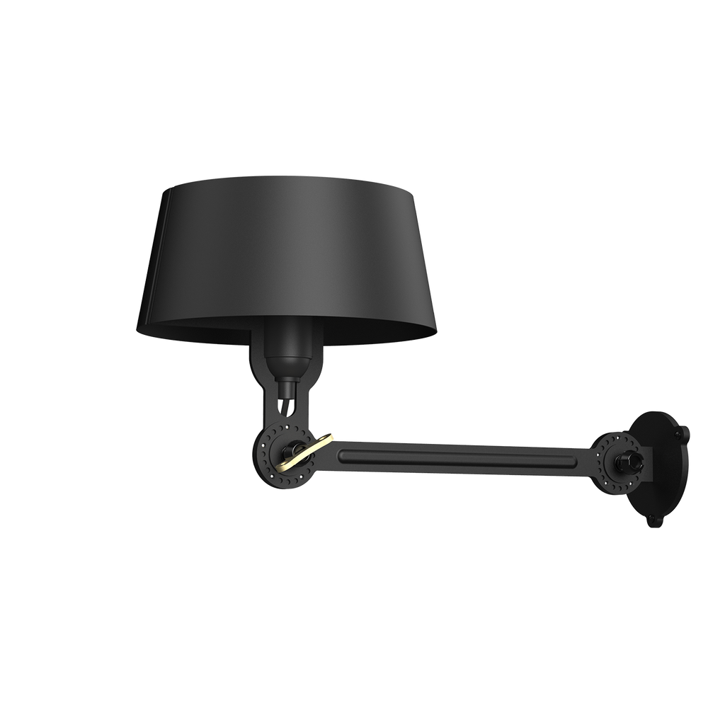 Tonone Bolt Wall Underfit wandlamp in de kleur smokey black.
