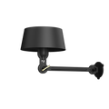 Tonone Bolt Wall Underfit wandlamp in de kleur smokey black.