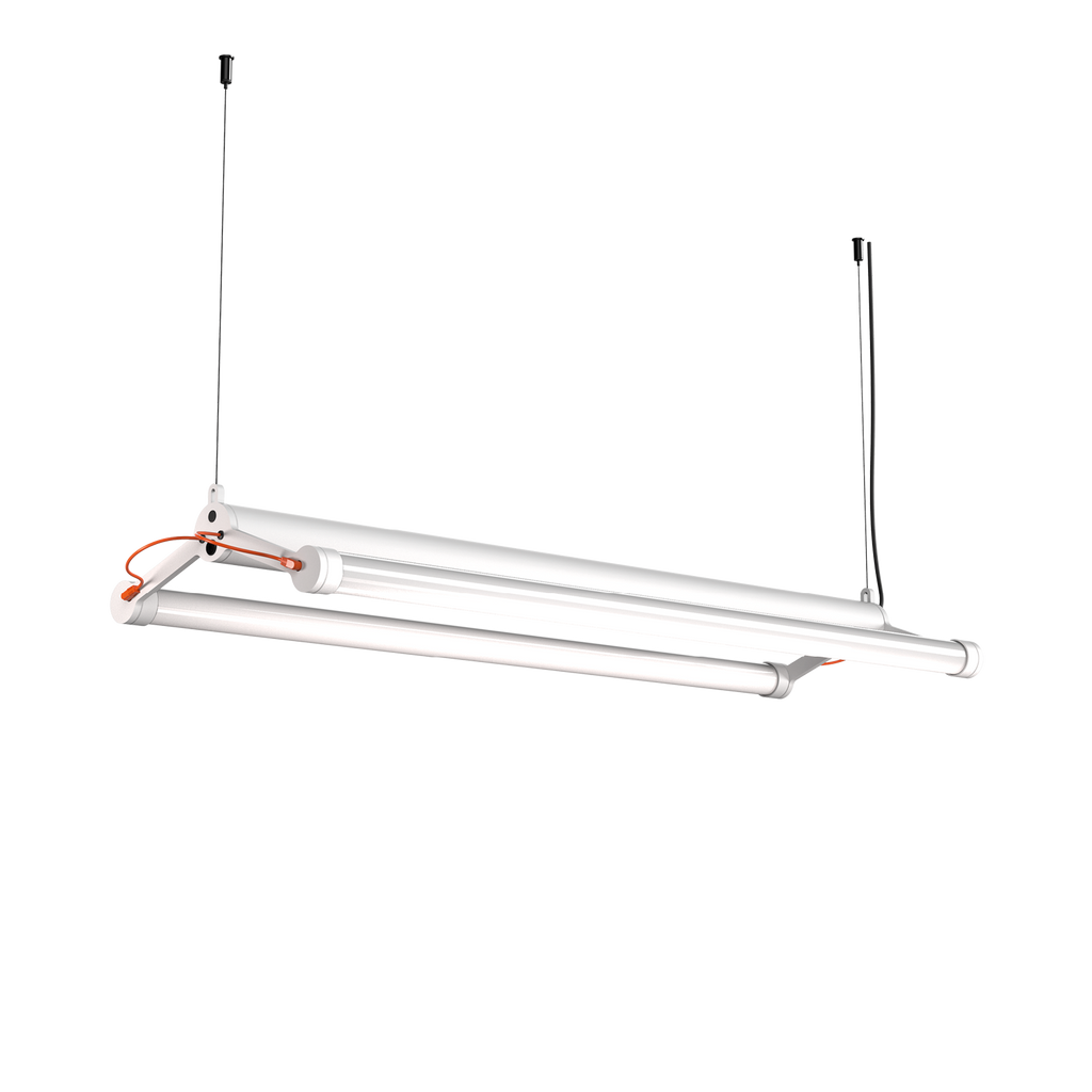 Tonone Mr. Tubes LED Double hanglamp in de kleur pure white.