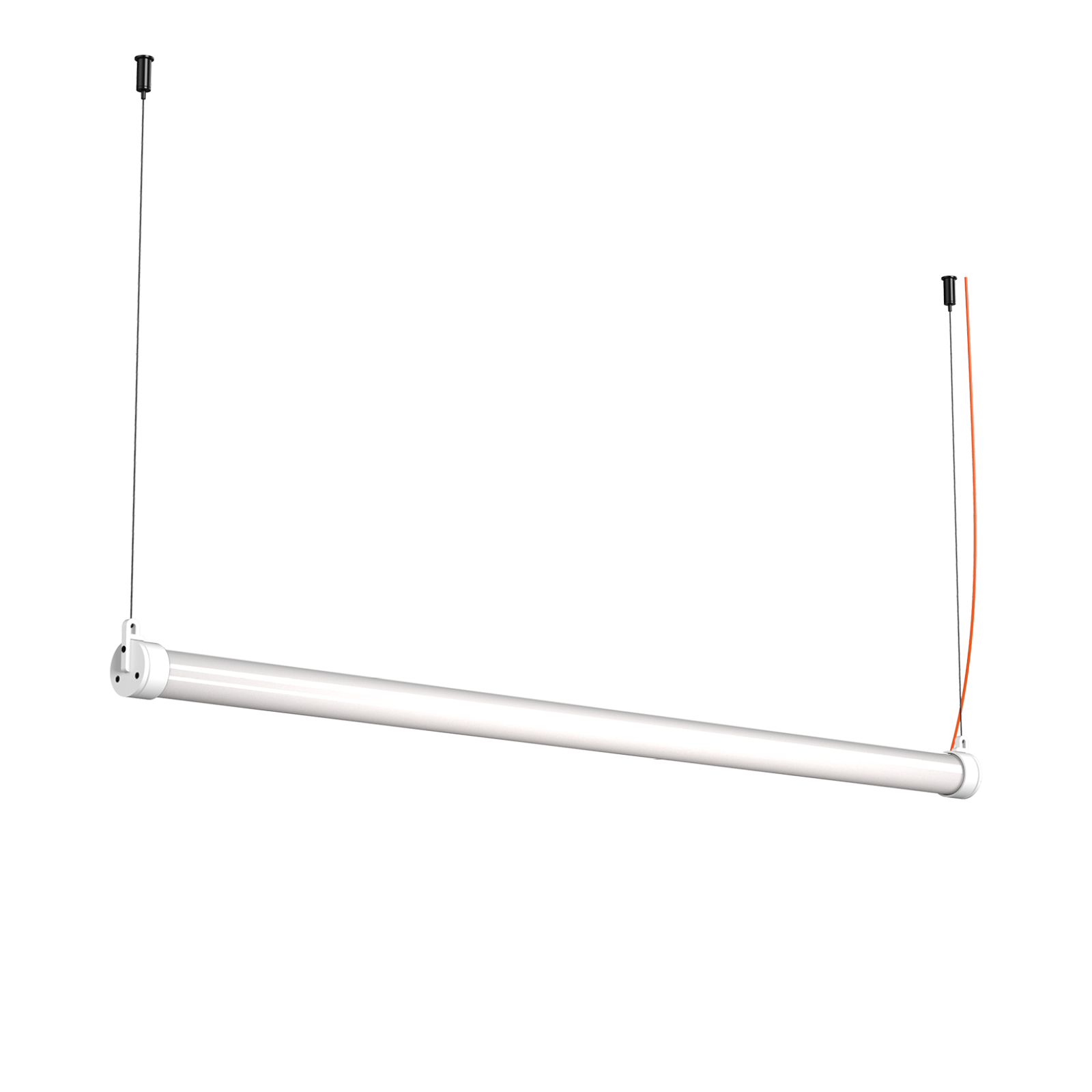 Tonone Mr. Tubes LED Pendant Horizontal hanglamp met losse driver in de kleur pure white.