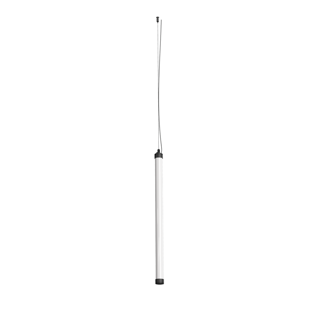 Tonone Mr. Tubes LED Pendant Vertical hanglamp 700 mm in de kleur smokey black.