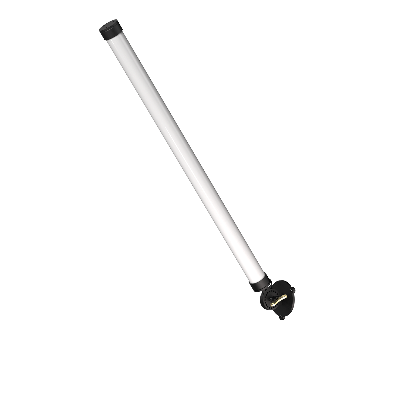 Tonone Mr. Tubes LED Wall wandlamp - losse driver in de kleur smokey black.