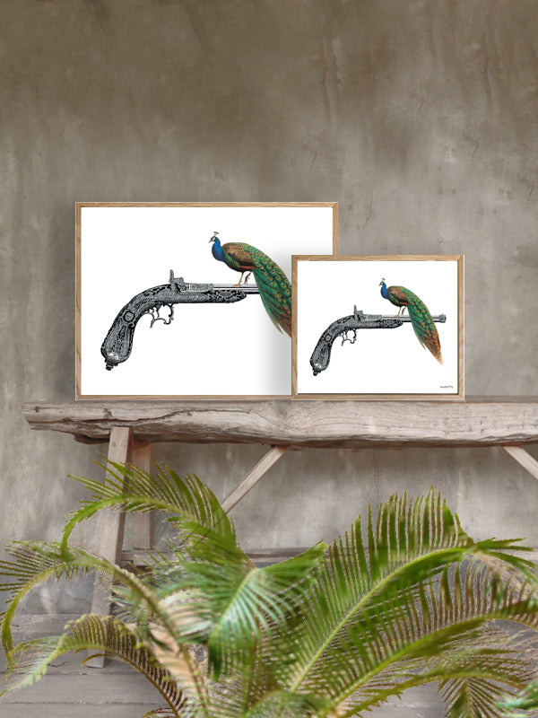 Vanilla Fly poster Bird Gun sfeerbeeld.