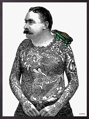 Vanilla Fly poster Tattoo Toad.