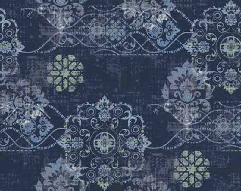 Tarkett vloerkleed Vintage nachtblauw