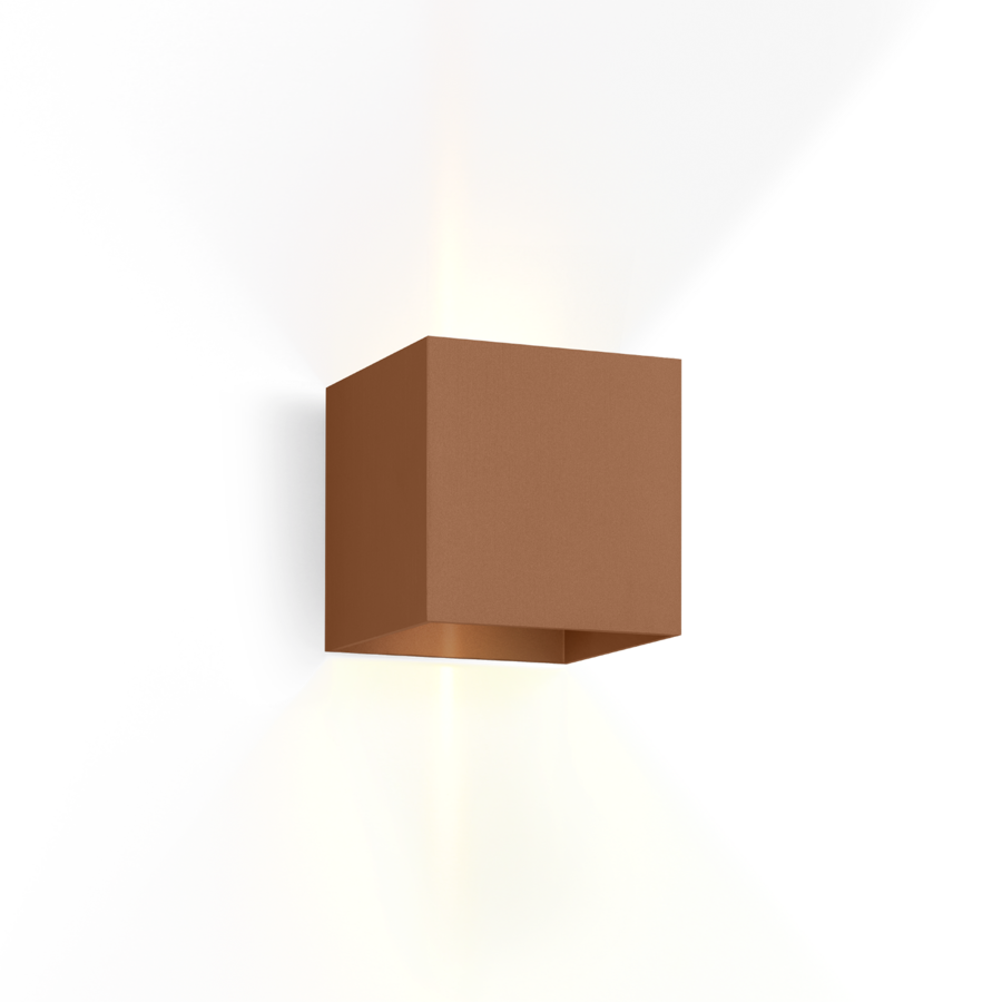 Wever & Ducré Box Wall 1.0 wandlamp koper.