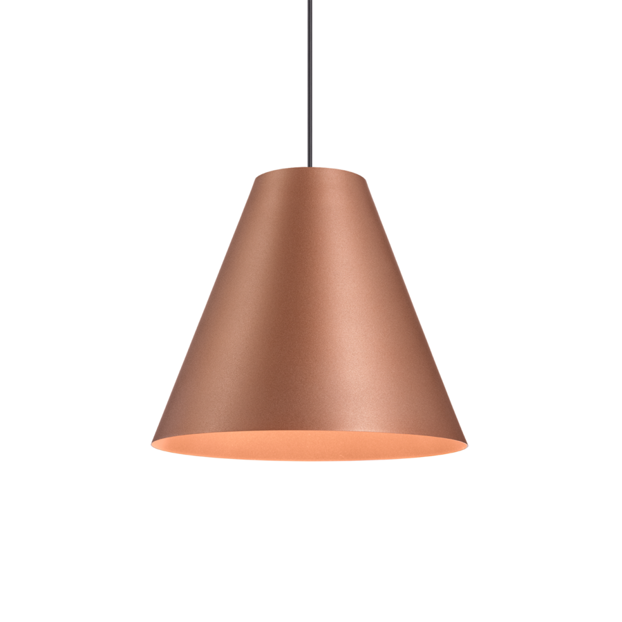 Wever & Ducré Shiek 5.0 plafondlamp koper.
