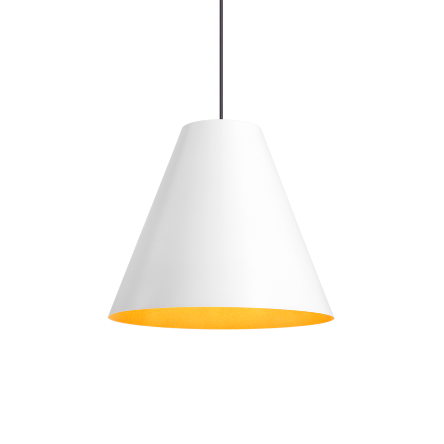 Wever & Ducré Shiek 5.0 plafondlamp wit met goud.